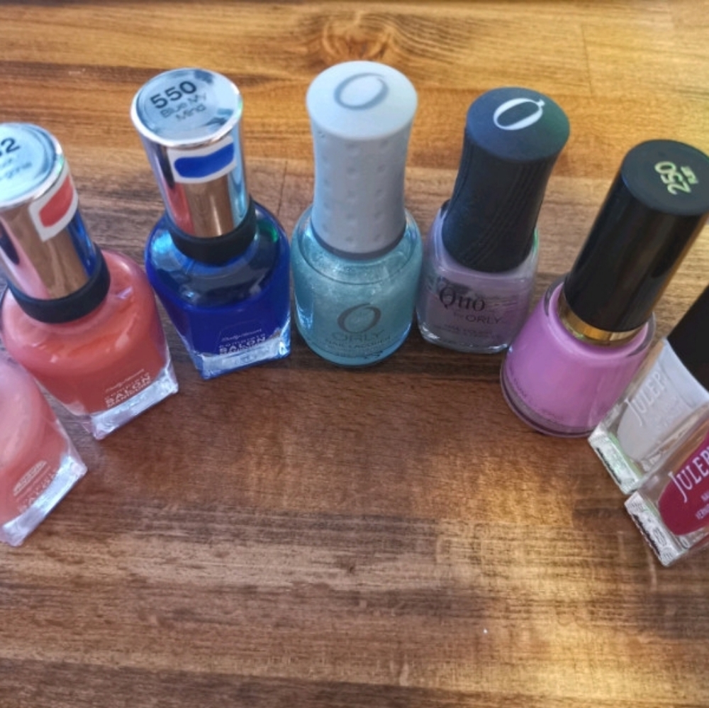 Sally Hansen, Julep and Orly Nail lot (8)
